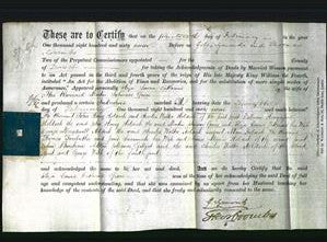Deed by Married Women - Eliza Laura Catherine Green-Original Ancestry
