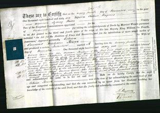Deed by Married Women - Celina Flower-Original Ancestry
