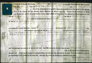 Deed by Married Women - Elizabeth Craig-Original Ancestry