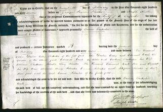 Deed by Married Women - Oratura Prattenton Creek-Original Ancestry