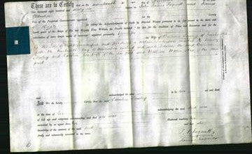 Deed by Married Women - Caroline Sawley-Original Ancestry