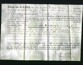 Deed by Married Women - Sarah Boucher-Original Ancestry