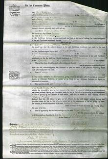 Court of Common Pleas - Mary Fisher-Original Ancestry